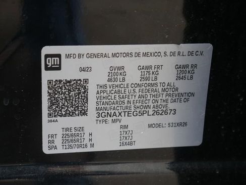 Used 2023 Chevrolet Equinox LT w/ Driver Convenience Package AWD/4WD image 25