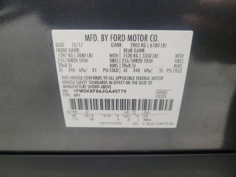 Used 2018 Ford Explorer Limited AWD/4WD image 33