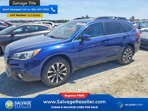 Used 2017 Subaru Outback 3.6R Limited AWD/4WD image 1