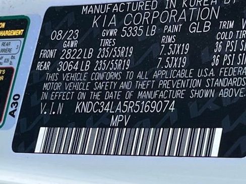 Used 2024 Kia EV6 Wind w/ Wind Technology Package RWD image 26