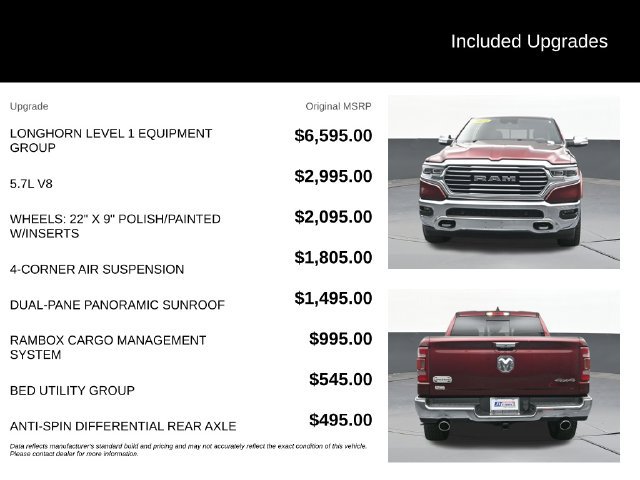 Used 2022 RAM 1500 Limited AWD/4WD image 9