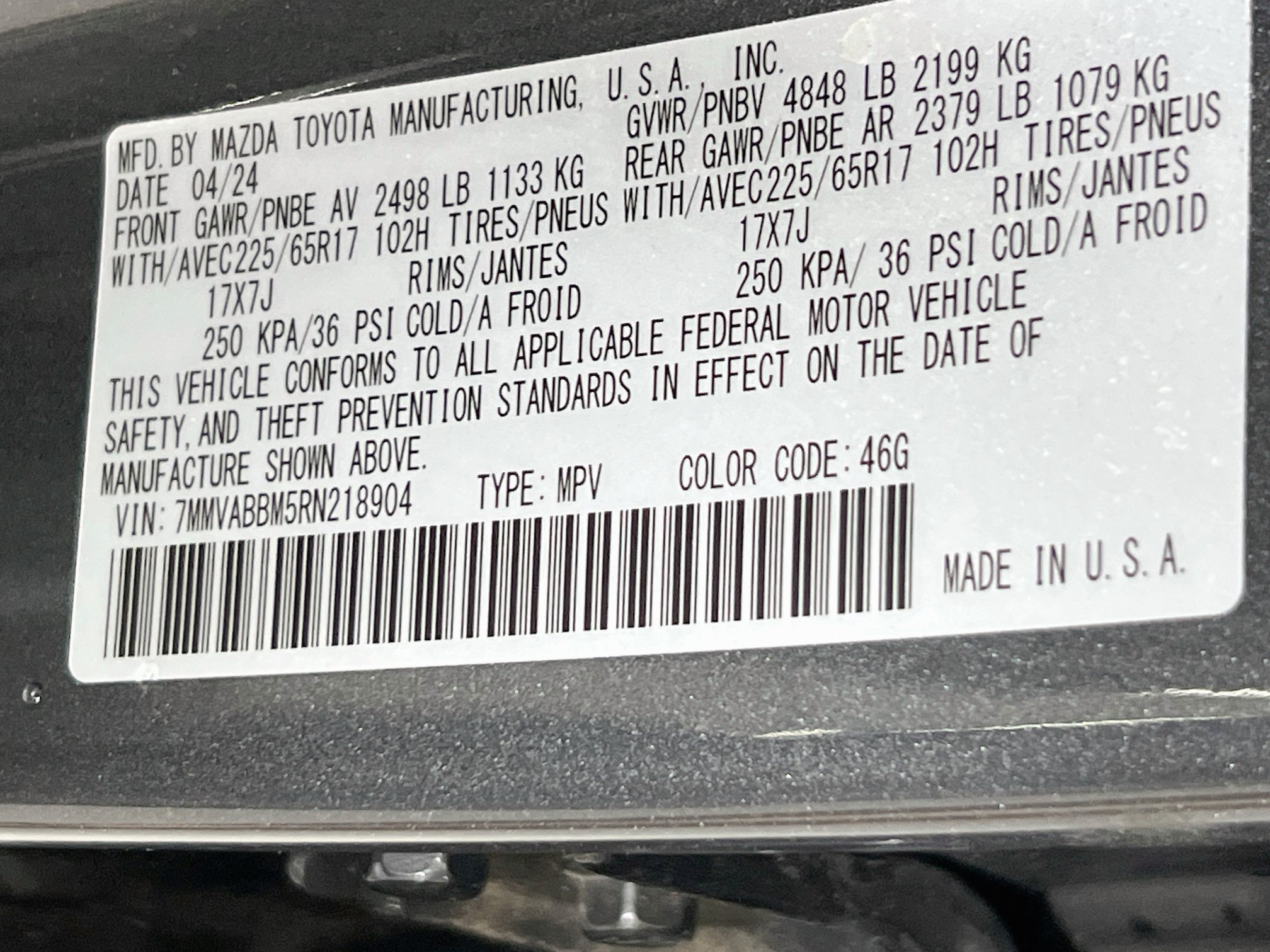 Used 2024 MAZDA CX-50 AWD 2.5 S w/ Weather Package image 30