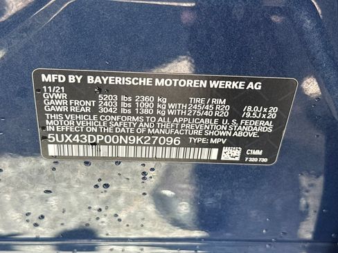 Used 2022 BMW X3 sDrive30i w/ M Sport Package 2 RWD image 31