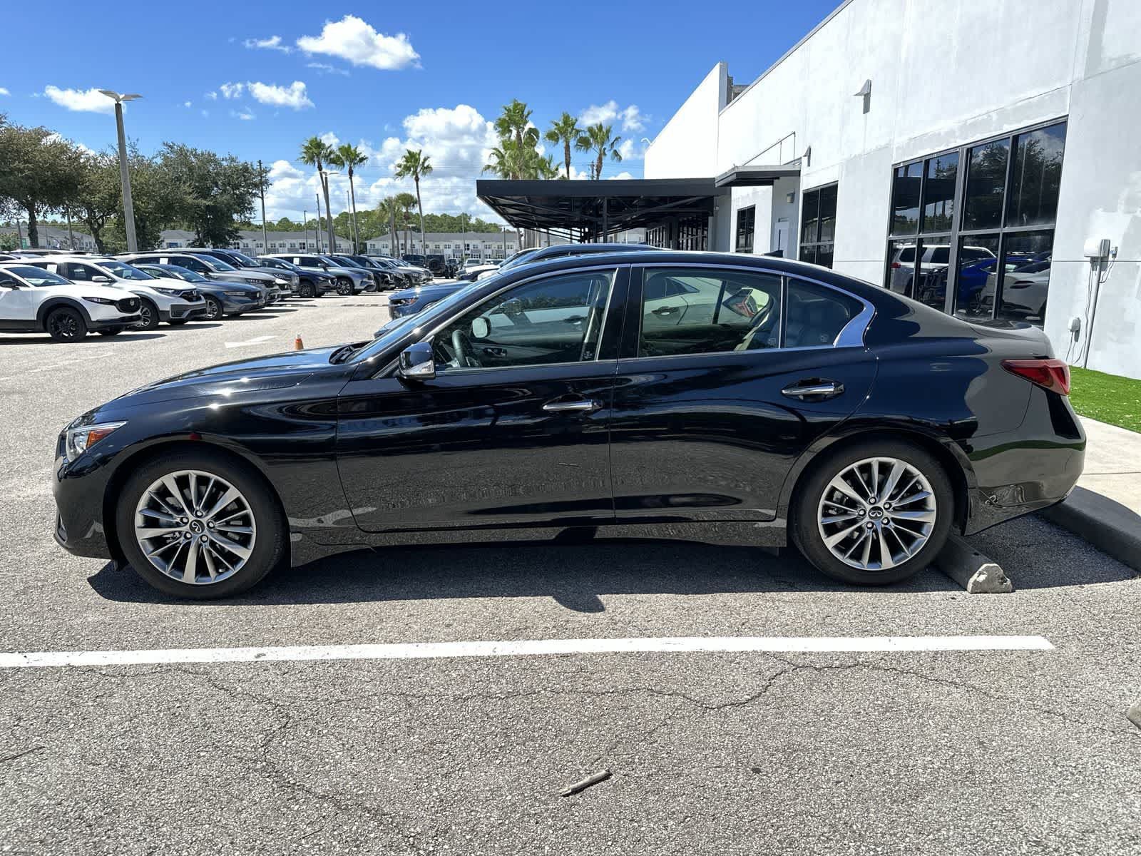 Used 2024 INFINITI Q50 Luxe w/ Cargo Package RWD image 5