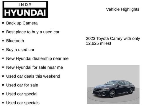 Used 2023 Toyota Camry SE FWD image 7
