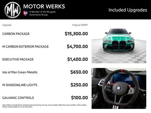 Used 2025 BMW M3 Base w/ Carbon Package image 4