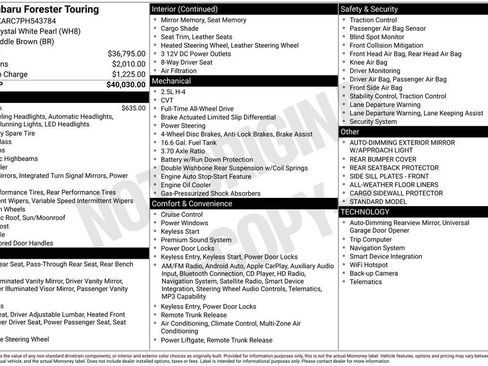 Used 2023 Subaru Forester Touring AWD/4WD image 26