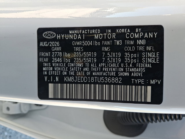 New 2026 Hyundai Tucson Limited AWD/4WD image 16