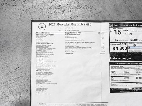 Used 2024 Mercedes-Benz Maybach S 680 4MATIC image 72