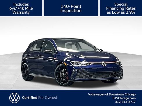 Used 2024 Volkswagen GTI SE w/ SE Leather Seats Package image 1