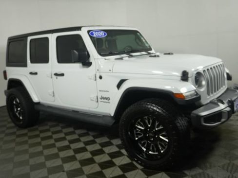 Used 2020 Jeep Wrangler Unlimited Sahara AWD/4WD image 1