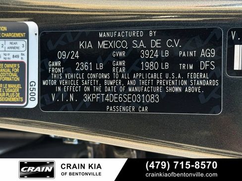 Certified 2025 Kia K4 FWD image 34