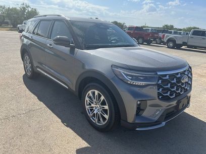 New 2025 Ford Explorer Platinum