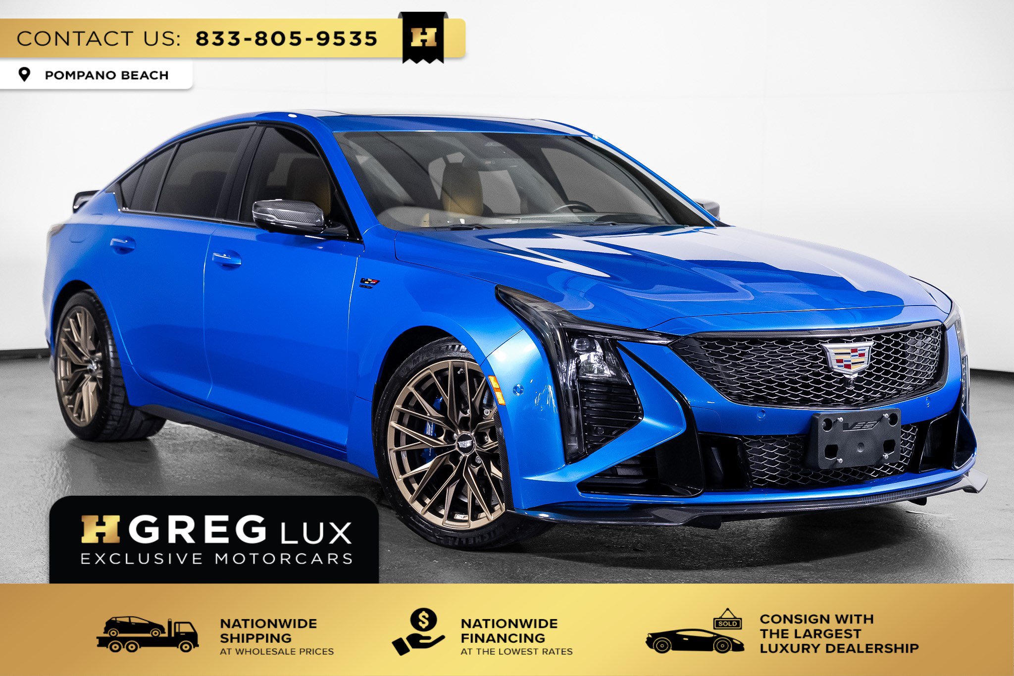 Used 2025 Cadillac CT5 V Blackwing w/ Carbon Fibre 2 Package RWD image 1
