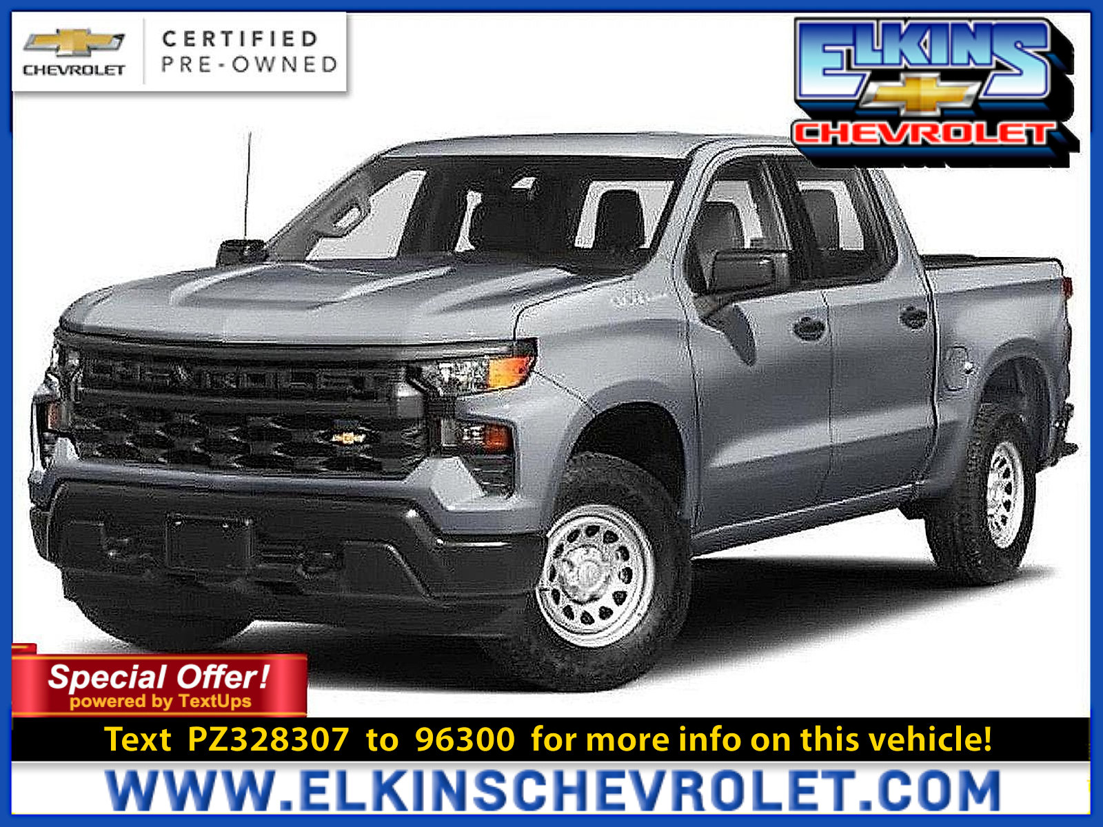 Certified 2023 Chevrolet Silverado 1500 LT w/ Safety Package AWD/4WD image 1