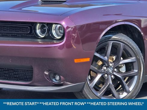 Used 2022 Dodge Challenger SXT w/ Blacktop Package RWD image 2