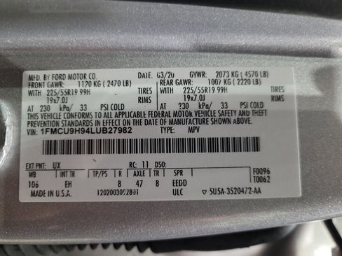 Used 2020 Ford Escape SEL AWD/4WD image 33