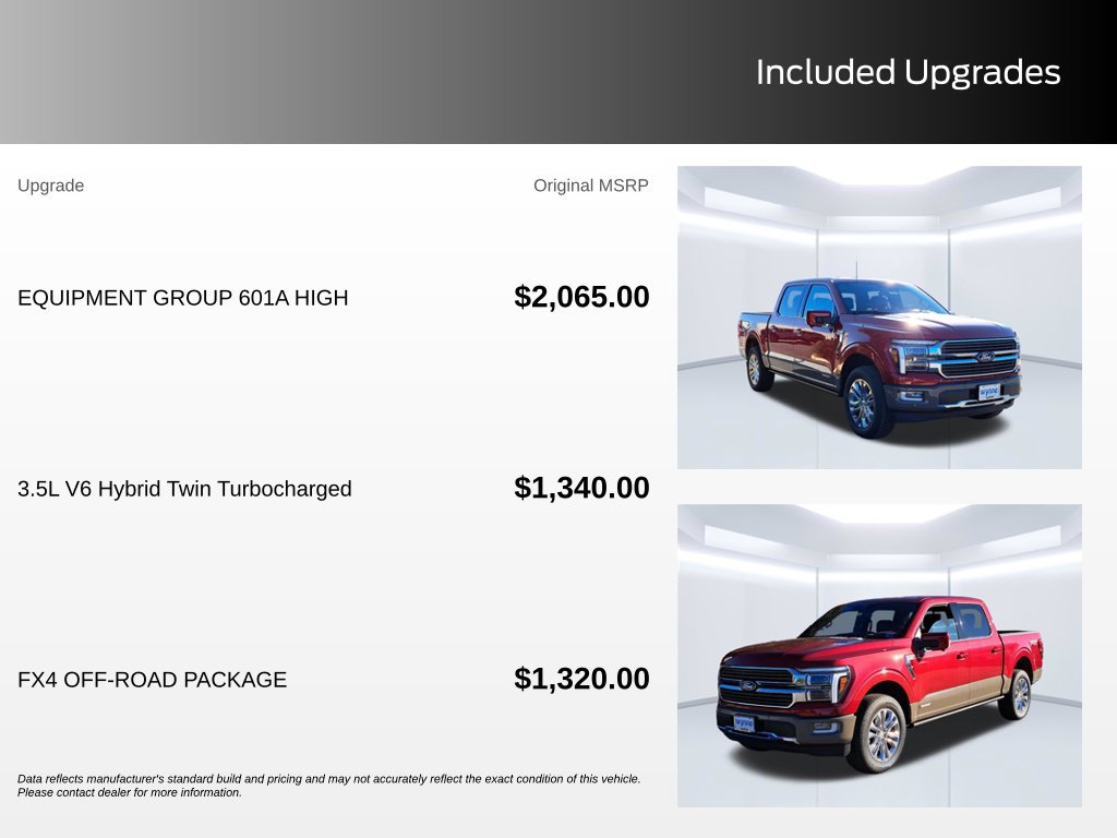 New 2026 Ford F150 King Ranch w/ Equipment Group 601A High AWD/4WD image 3