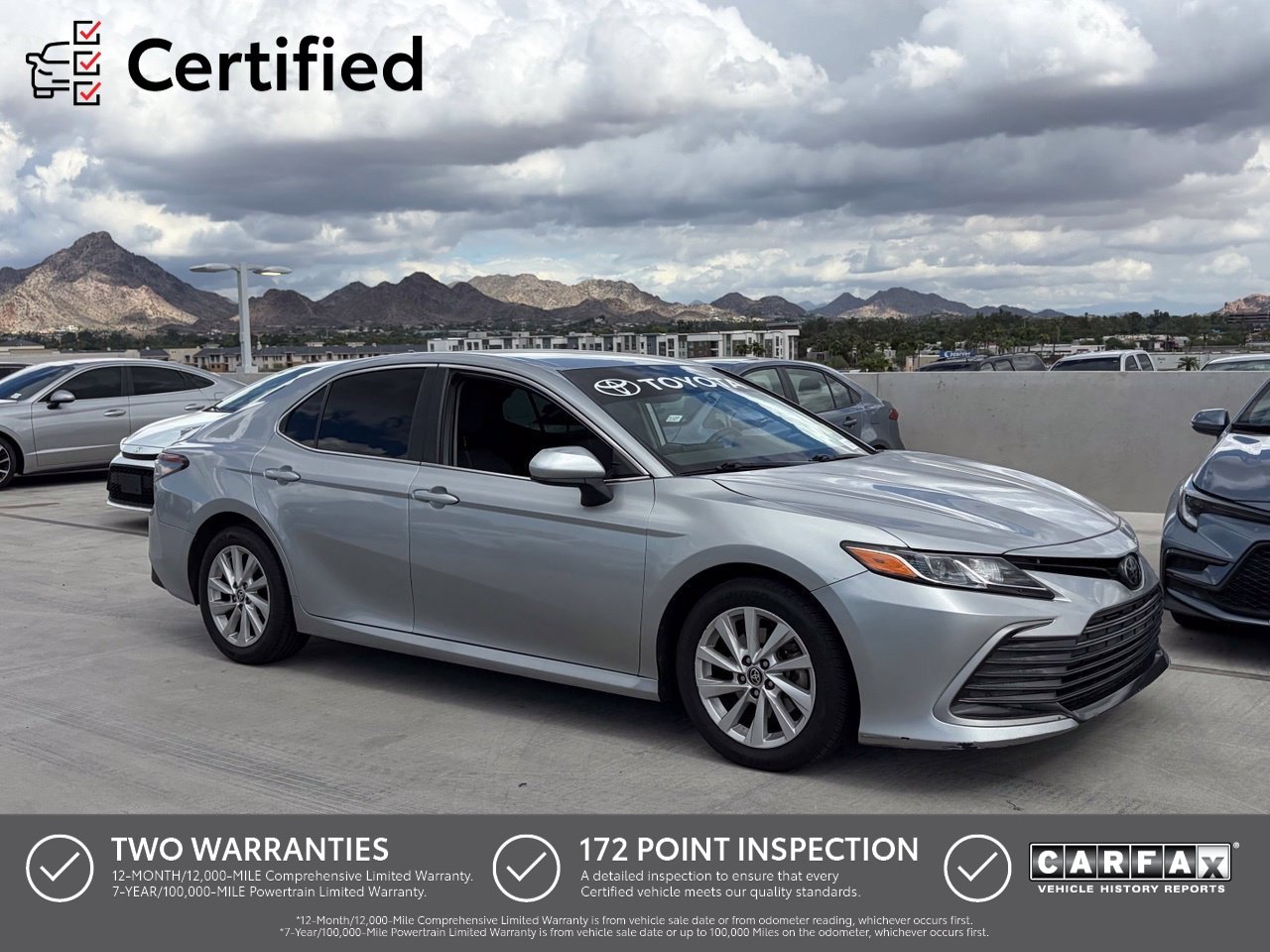 Used 2022 Toyota Camry LE FWD image 1