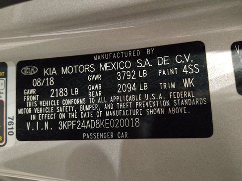 Used 2019 Kia Forte LXS FWD image 33