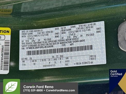 Certified 2024 Ford Bronco Wildtrak AWD/4WD image 35