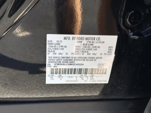 Certified 2021 Ford Explorer King Ranch w/ Premium Technology Package image 36