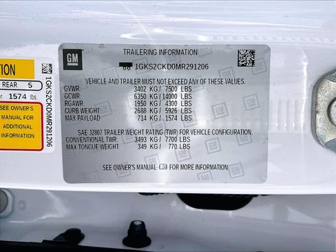 Used 2021 GMC Yukon AT4 w/ Rear Media and Nav Package AWD/4WD image 33