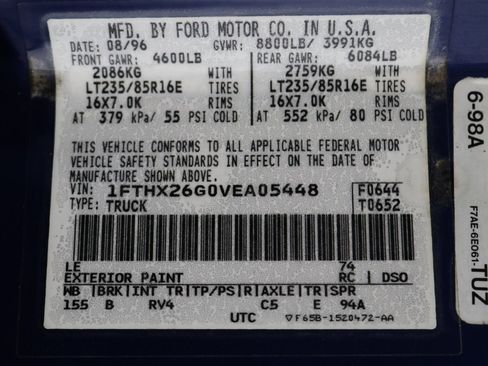 Used 1997 Ford F250 XLT AWD/4WD image 95