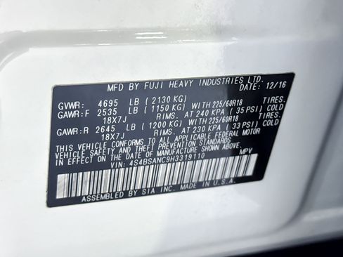 Used 2017 Subaru Outback 2.5i Limited AWD/4WD image 22