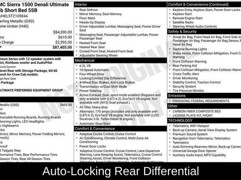 New 2026 GMC Sierra 1500 Denali Ultimate AWD/4WD image 13