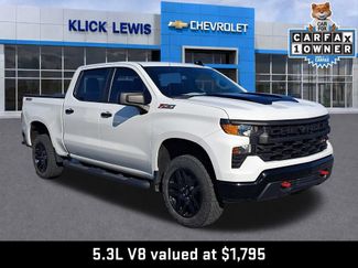 Used 2022 Chevrolet Silverado 1500 Custom Trail Boss w/ LPO, Dark Essentials Package AWD/4WD 360° Tour