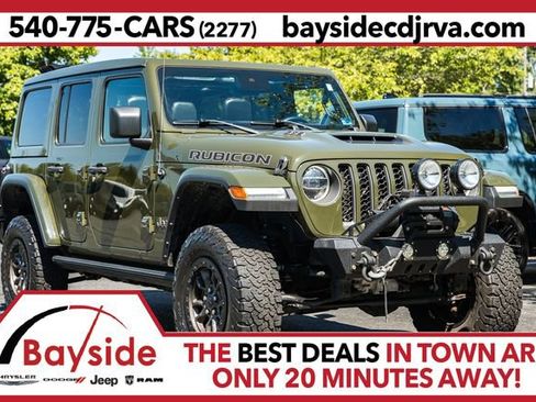 Used 2022 Jeep Wrangler Unlimited Rubicon w/ Trailer Tow Package AWD/4WD image 1