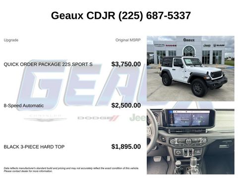New 2026 Jeep Wrangler Sport AWD/4WD image 5