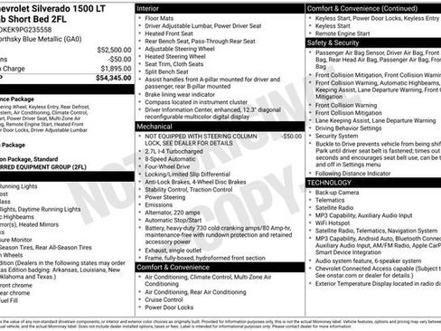 Used 2023 Chevrolet Silverado 1500 LT AWD/4WD image 33
