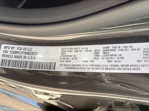 Used 2025 RAM 1500 Rebel w/ Rebel Level 1 Equipment Group AWD/4WD image 33