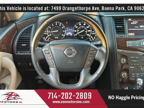 Used 2017 Nissan Armada Platinum w/ Captain Seat Package image 19