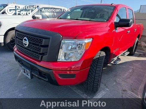 Used 2021 Nissan Titan S w/ Accessory Utility Package AWD/4WD image 1