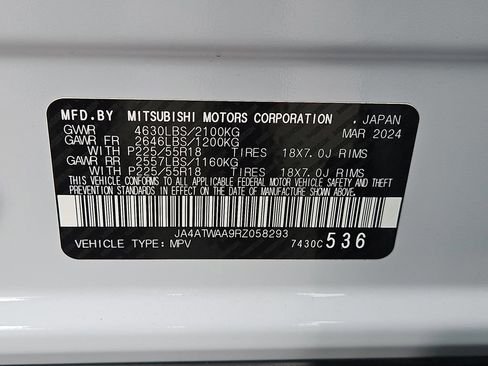 Used 2024 Mitsubishi Eclipse Cross SE AWD/4WD image 31