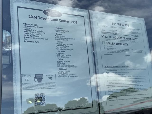 Used 2024 Toyota Land Cruiser 1958 AWD/4WD image 37