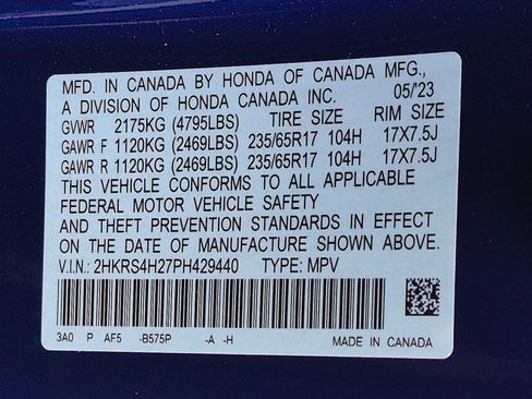 Certified 2023 Honda CR-V LX image 31