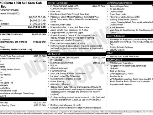 Used 2017 GMC Sierra 1500 SLE w/ SLE Fleet Preferred Package AWD/4WD image 4