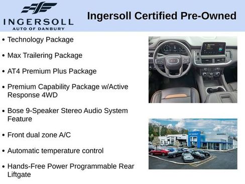 Used 2024 GMC Yukon AT4 w/ AT4 Premium Plus Package image 10