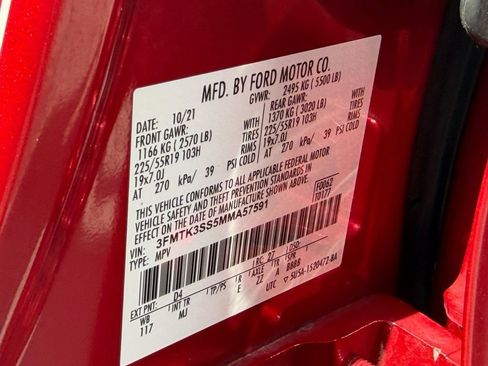 Used 2021 Ford Mustang Mach-E Premium AWD/4WD image 21