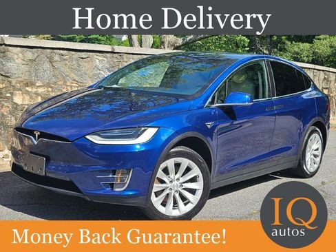 Used 2021 Tesla Model X Long Range AWD/4WD image 1