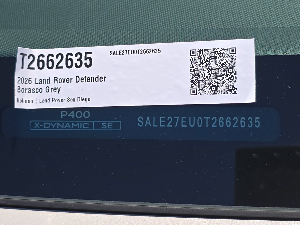 New 2026 Land Rover Defender 110 X-Dynamic SE AWD/4WD image 36