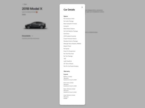 Used 2018 Tesla Model X 75D AWD/4WD image 4