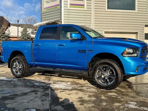 Used 2018 RAM 1500 Sport w/ Hydro Blue Sport Package image 2