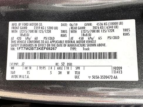 Used 2019 Ford F250 XL w/ STX Appearance Package image 39