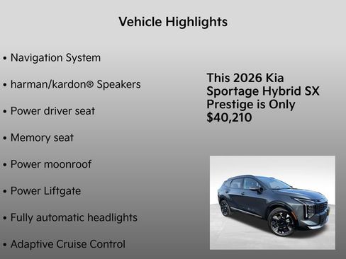 New 2026 Kia Sportage SX Prestige image 5