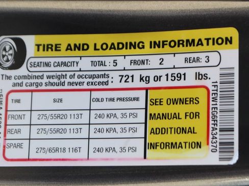 Used 2015 Ford F150 Lariat w/ Equipment Group 502A Luxury AWD/4WD image 57